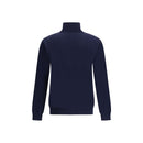 Valentino Blauer Rollkragenpullover aus Fleece-Wolle