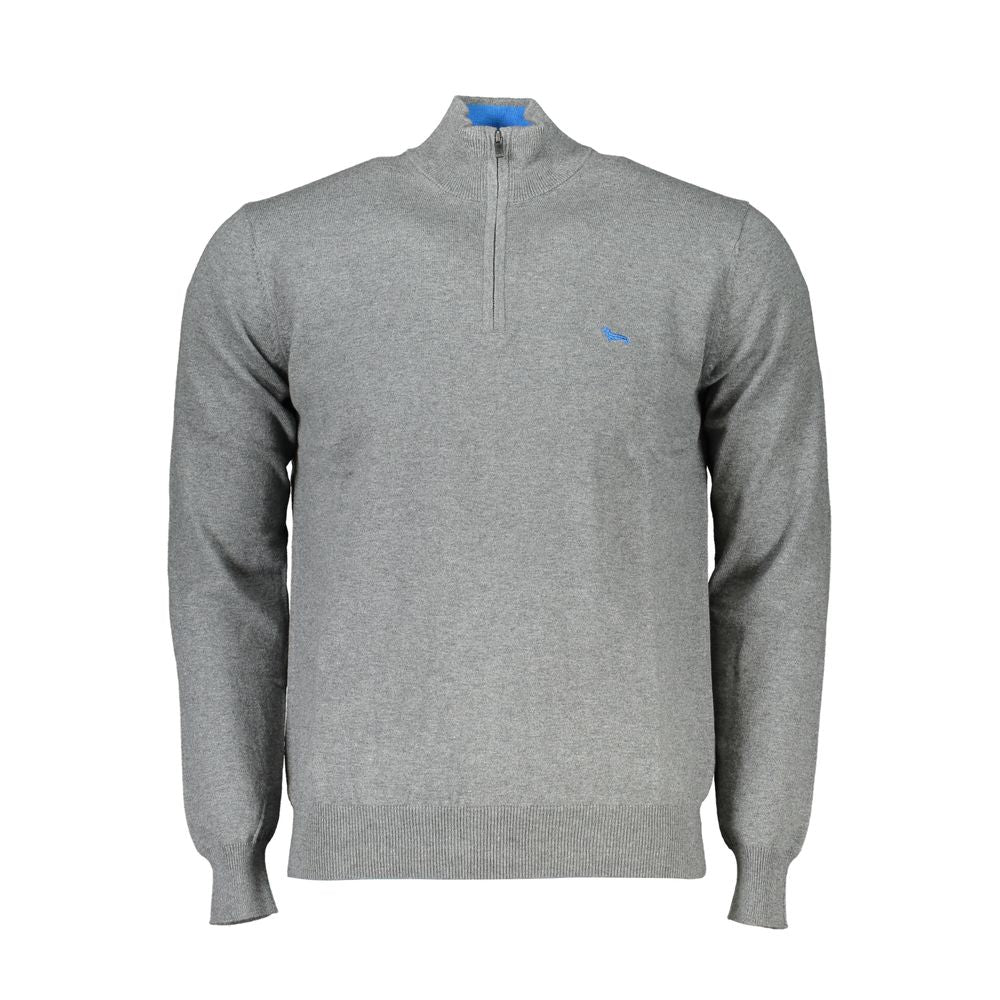 Harmont & Blaine Grauer Baumwollpullover