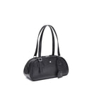 Courrèges Black Calfskin Bos Taurus Shoulder Bag
