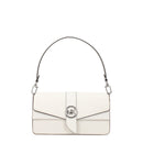 Michael Kors Weiße Lederhandtasche