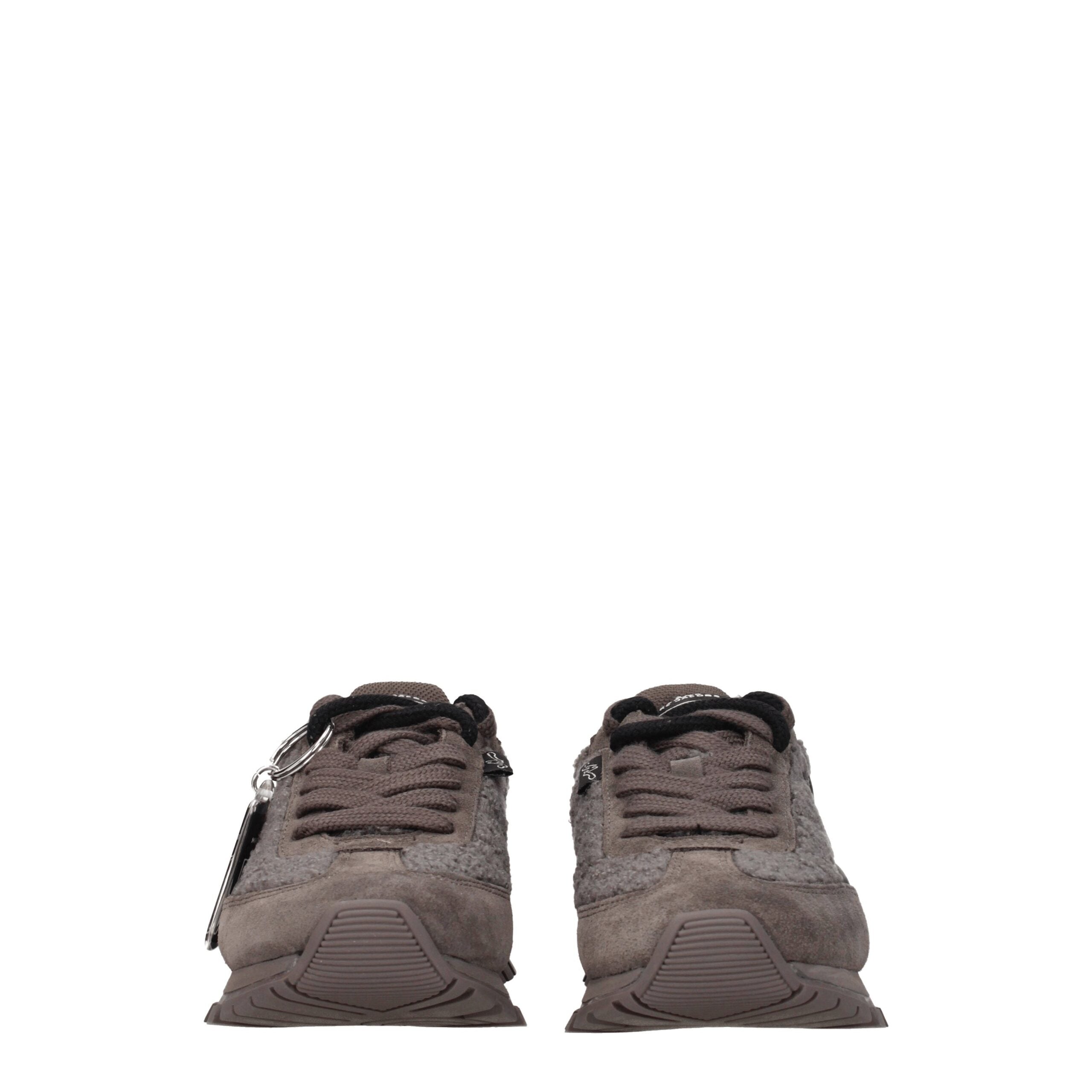 Marc Jacobs Graue Fell Chunky Sneakers