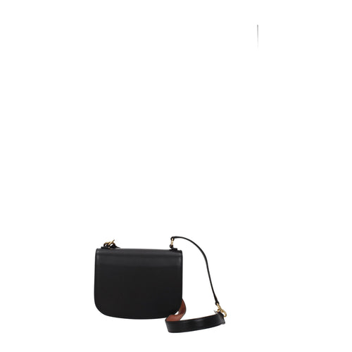 Jil Sander Schwarze Lederhandtasche
