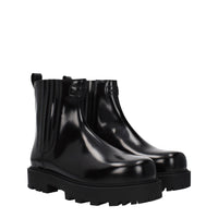 Givenchy Schwarze Lederstiefeletten