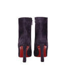 Christian Louboutin Lila Lederstiefeletten