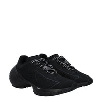 Givenchy Schwarzer Stoff Sportliche Turnschuhe