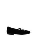 Palm Angels Slipper aus schwarzem Samt