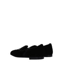 Palm Angels Slipper aus schwarzem Samt