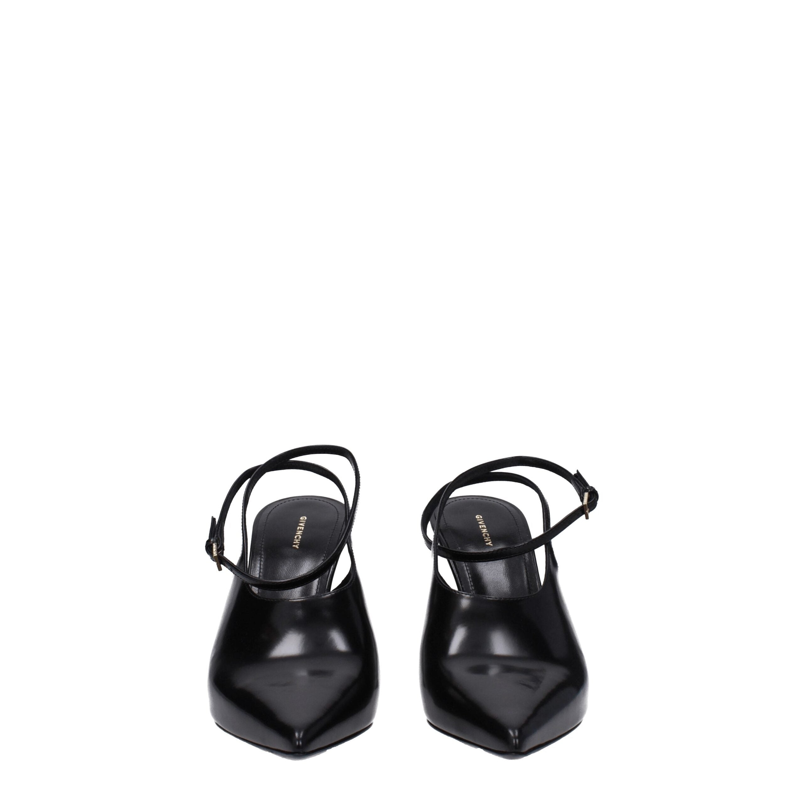 Givenchy Schwarze Leder High Heel Pumps