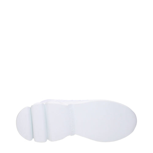 Burberry Weiße Leder-Sneakers