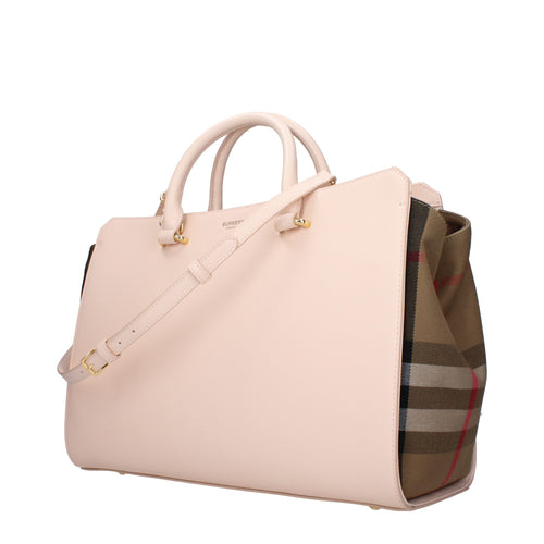 Burberry Handtasche aus Rosa Leder