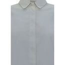 Brunello Cucinelli cotton shirt in white