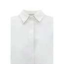 Brunello Cucinelli cotton shirt in white