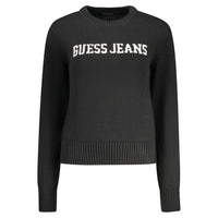Guess Jeans Schwarzer Baumwollpullover