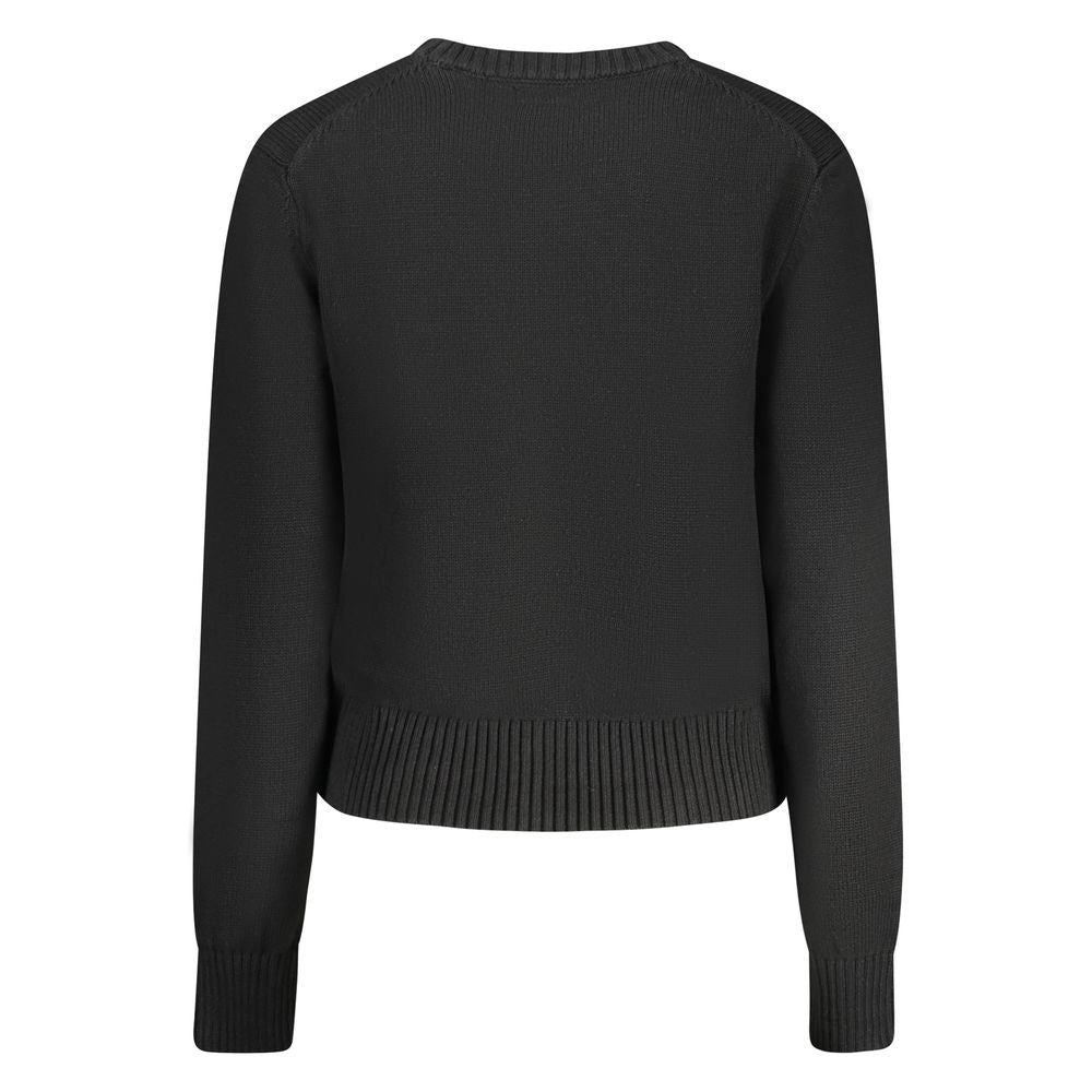 Guess Jeans Schwarzer Baumwollpullover