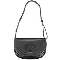 Guess Jeans Schwarz Polyethylen Frauen Handtasche