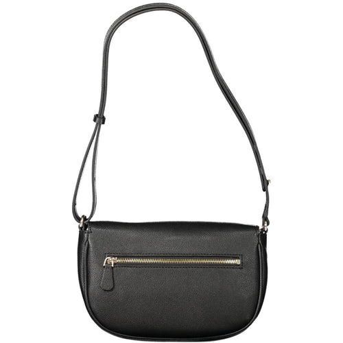 Guess Jeans Schwarz Polyethylen Frauen Handtasche