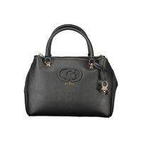 Guess Jeans Schwarz Polyethylen Frauen Handtasche
