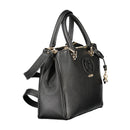 Guess Jeans Schwarz Polyethylen Frauen Handtasche