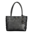 Guess Jeans Schwarz Polyethylen Frauen Handtasche