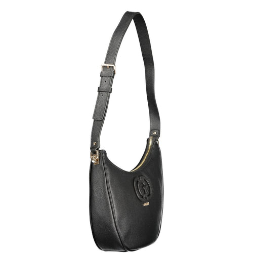 Guess Jeans Schwarz Polyethylen Frauen Handtasche