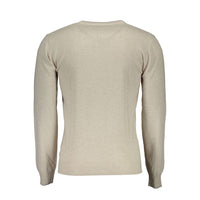 U.S. POLO ASSN. Beigefarbener Pullover aus Wolle
