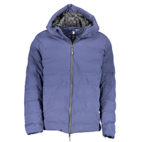 U.S. POLO ASSN. Blaue Elastan-Jacke