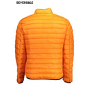 U.S. POLO ASSN. Orangefarbene Nylonjacke