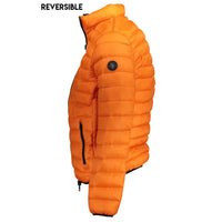 U.S. POLO ASSN. Orangefarbene Nylonjacke