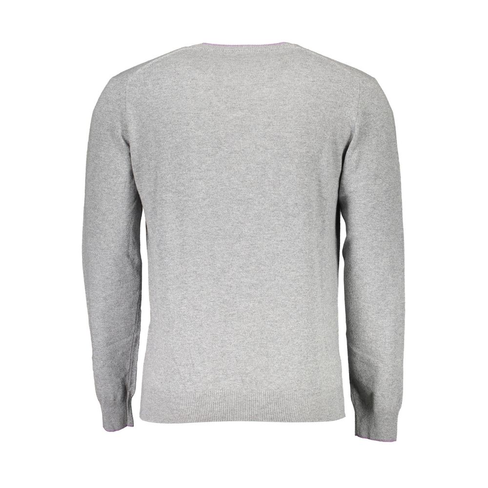 Harmont & Blaine Grauer Pullover aus Wolle
