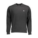 U.S. POLO ASSN. Schwarzer Baumwollpullover