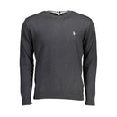 U.S. POLO ASSN. Schwarzer Baumwollpullover
