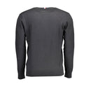 U.S. POLO ASSN. Schwarzer Baumwollpullover