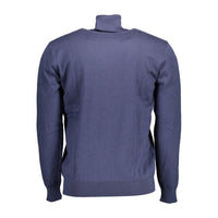 U.S. POLO ASSN. Blauer Baumwollpullover