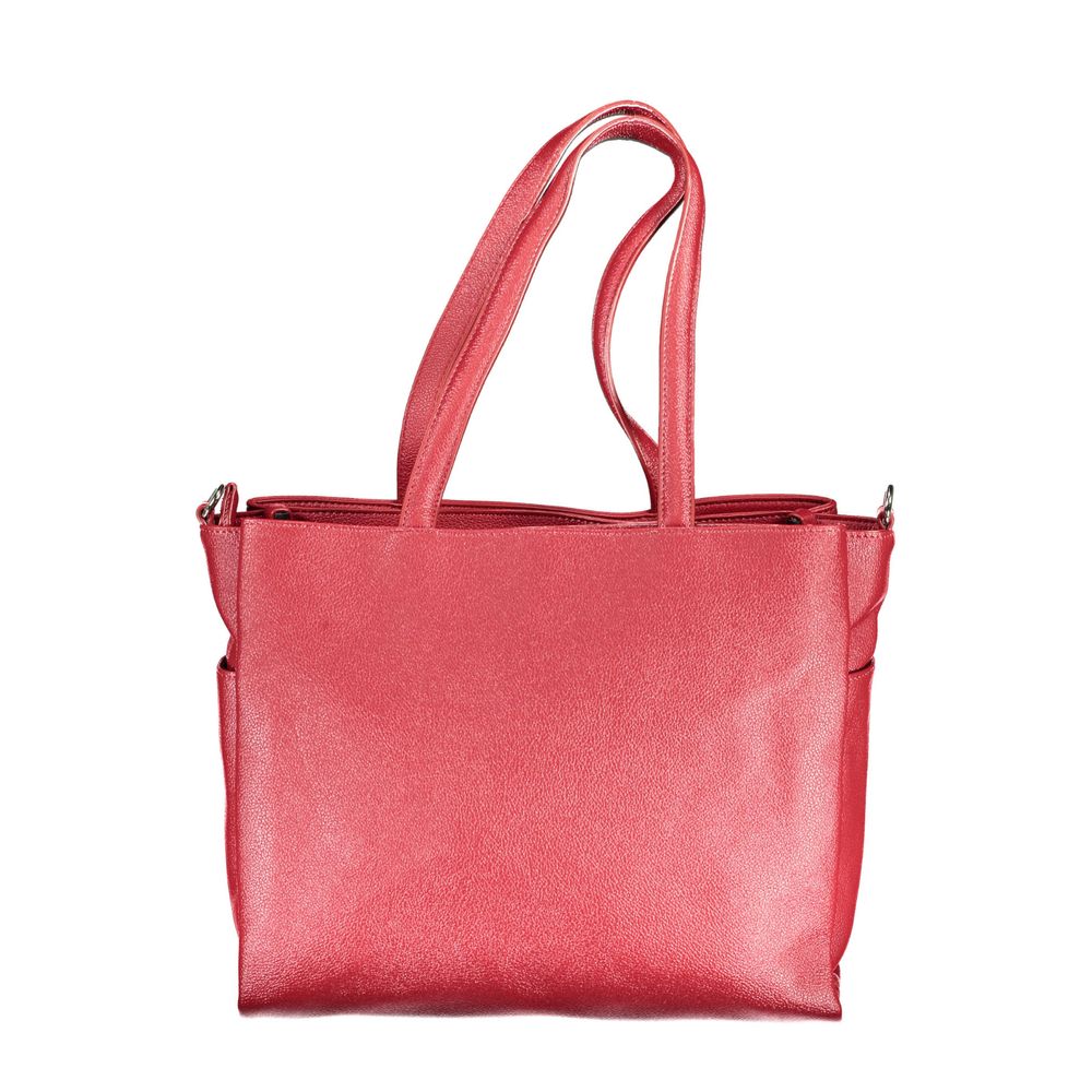 BYBLOS Rote Polyethylen-Handtasche