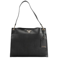 Guess Jeans Schwarze Polyethylen-Handtasche