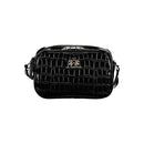 La Martina Black Polyethylene Handbag