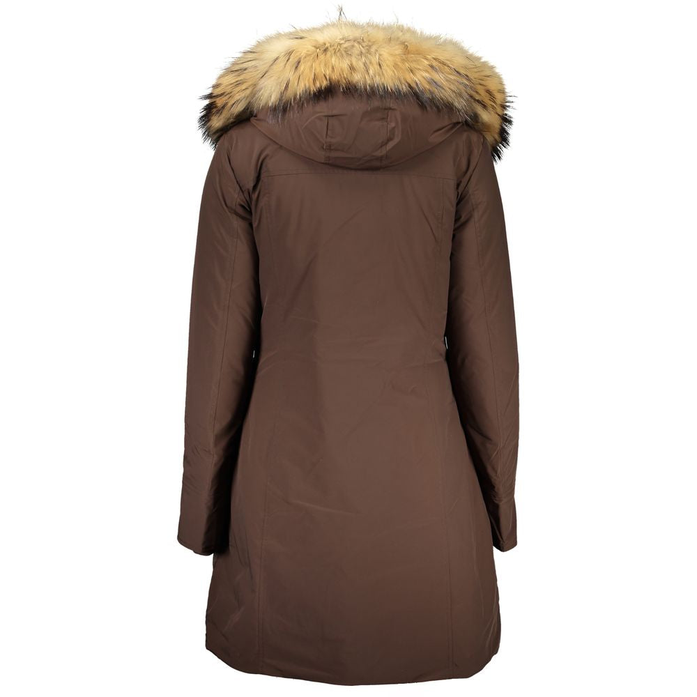 Woolrich Braune Baumwolljacken &amp
