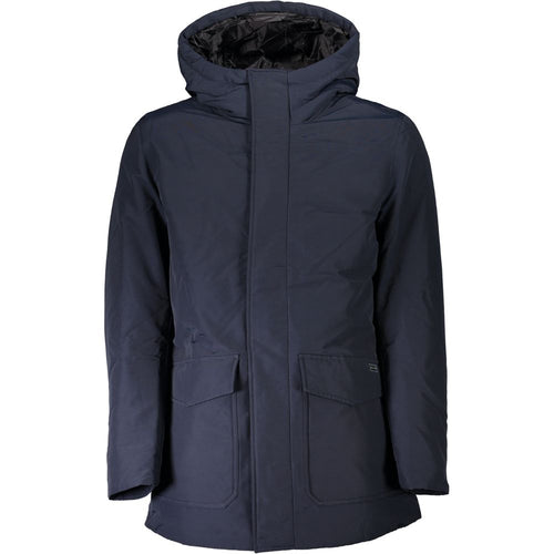 Woolrich Blaue Baumwolle Männer Jacke
