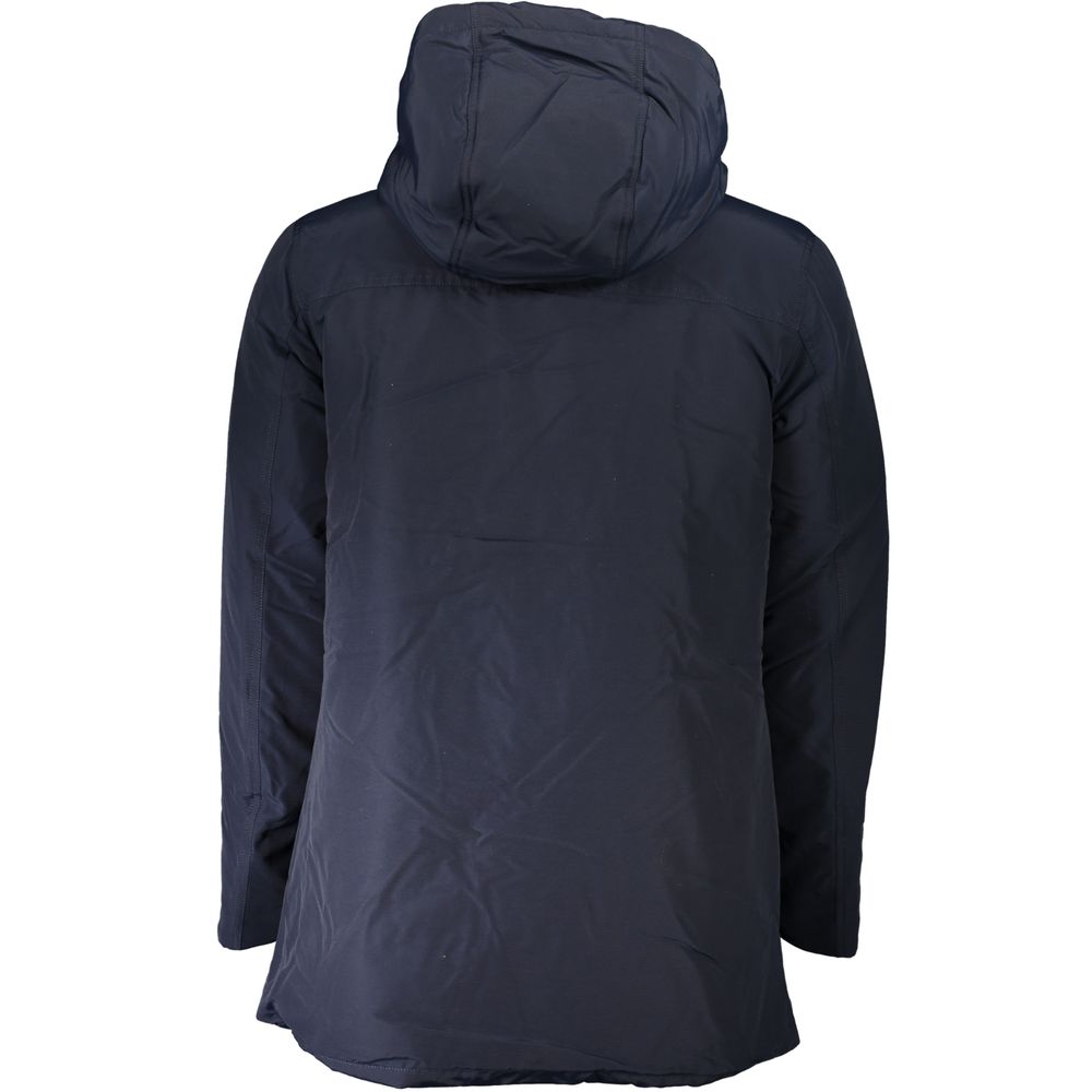 Woolrich Blaue Baumwolle Männer Jacke
