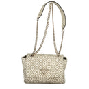 Guess Jeans Graue Polyethylen-Handtasche