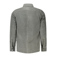 Hugo Boss Grünes Baumwollhemd