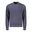 Hugo Boss Blauer Pullover aus Wolle