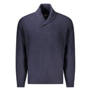 Hugo Boss Blauer Pullover aus Wolle