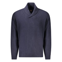 Hugo Boss Blauer Pullover aus Wolle