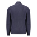 Hugo Boss Blauer Pullover aus Wolle