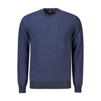 Hugo Boss Blauer Baumwollpullover
