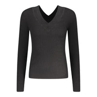 Guess Jeans Schwarzer Viskose-Pullover