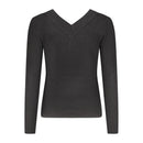 Guess Jeans Schwarzer Viskose-Pullover