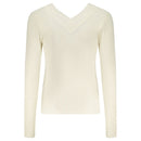 Guess Jeans Weißer Viskose-Pullover