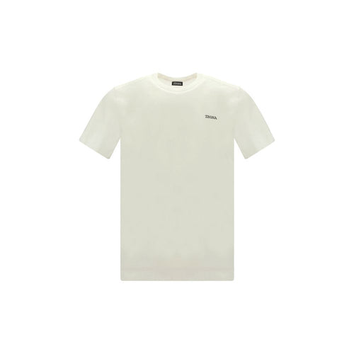 ZEGNA cotton T-shirt in white
